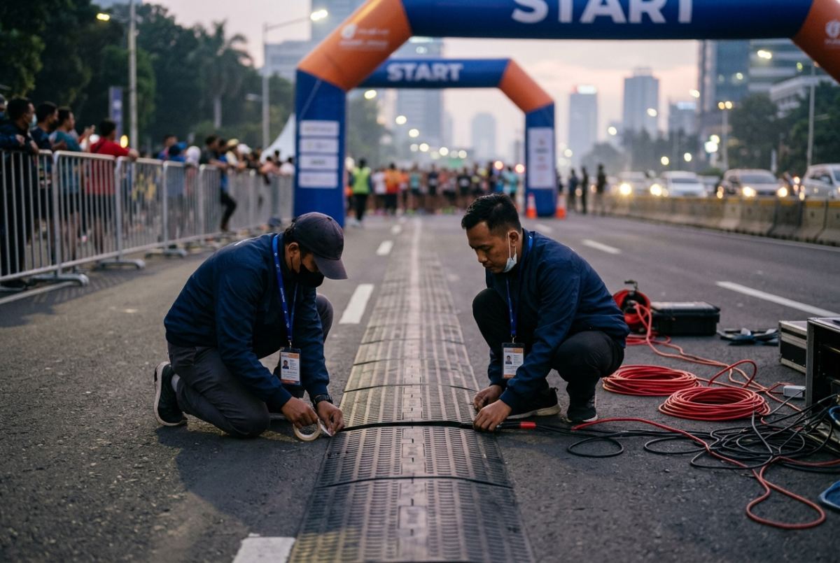 Race Timing Operations on the Ground Setup